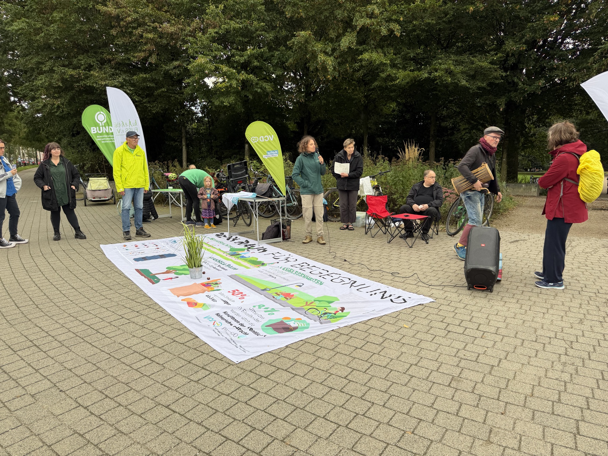 Park(ing)Day am Leibnizplatz, 18.09.26, (c) Maraike Gründel von SiWeKi